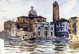 John Singer Sargent Palazzo Labbia Venice painting